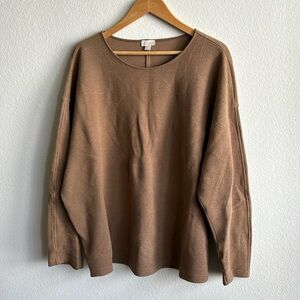 Hanro Beige Crewneck Longsleeve Sweater Size XL
